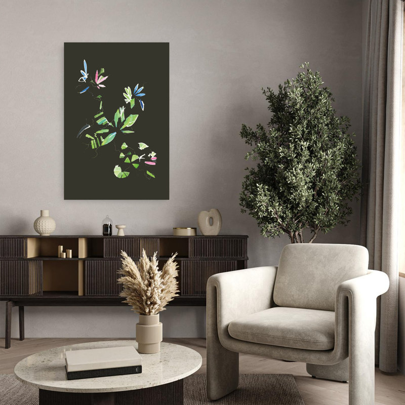Contemporary Art Abstract Delicate Dreamy Wall Art by Alexandra Weise - Wrapped Canvas Print, 91.44 cm H x 60.96 cm W