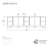 84" Floating Double Bathroom Vanity with Ceramic Sink and Handle-Free Design-126172226