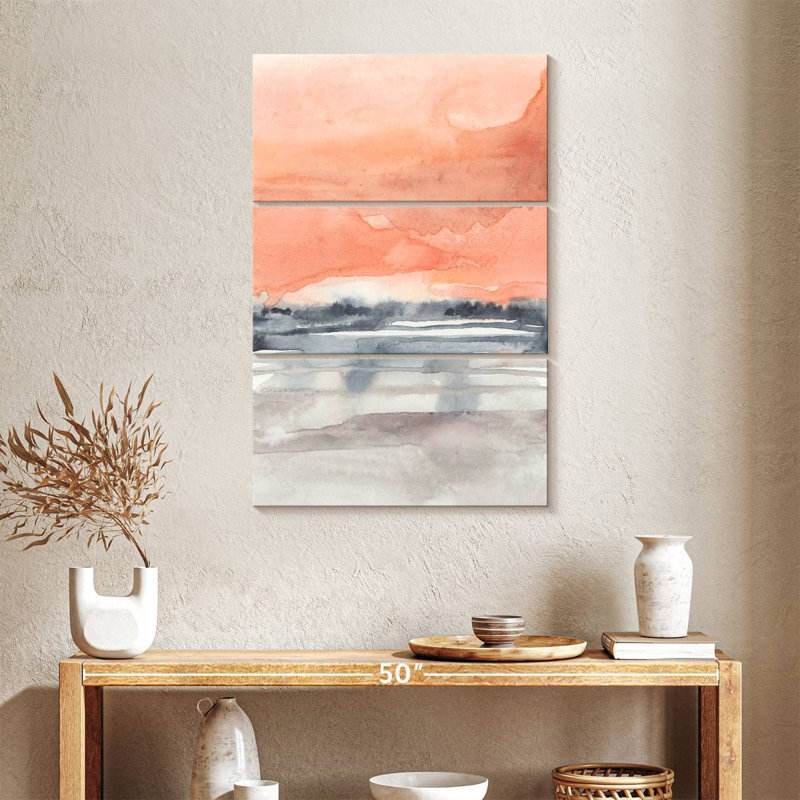 Ciel corail Avery I, H 38 po x l 24 po