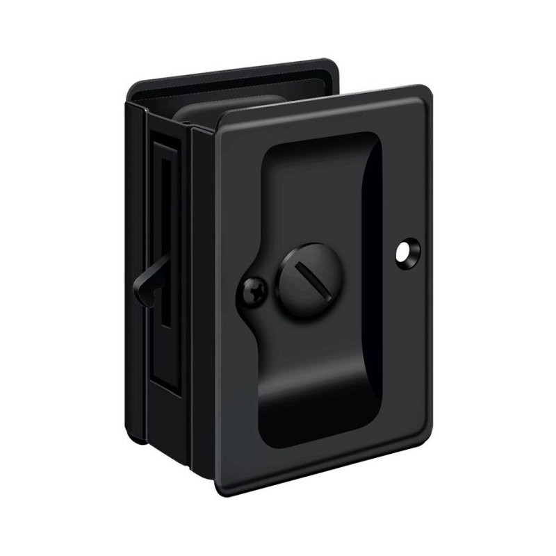 Pocket Door Hardware, Black