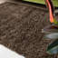 Durable Super Soft Shaggy Brown Rug-88305765