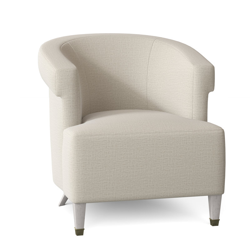 Madame Barrel Chair, Filigree Ivory, Bisque
