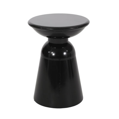 Atira Round Metal Outdoor Side Table , 15'' in. W 15'' in. D