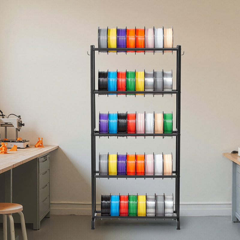 Porte-bobine de filament pour imprimante 3D à 5 niveaux