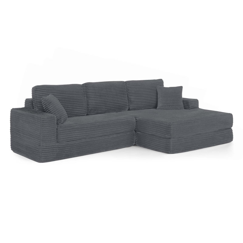 Siège de canapé Boneless, Gris