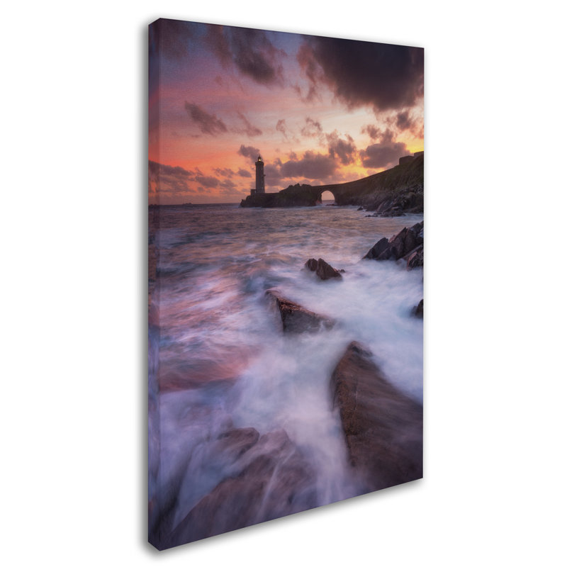 "Red of Sadness" by Mathieu Rivrin Photographic Print on Wrapped Canvas, 32" H x 22" W x 2" D