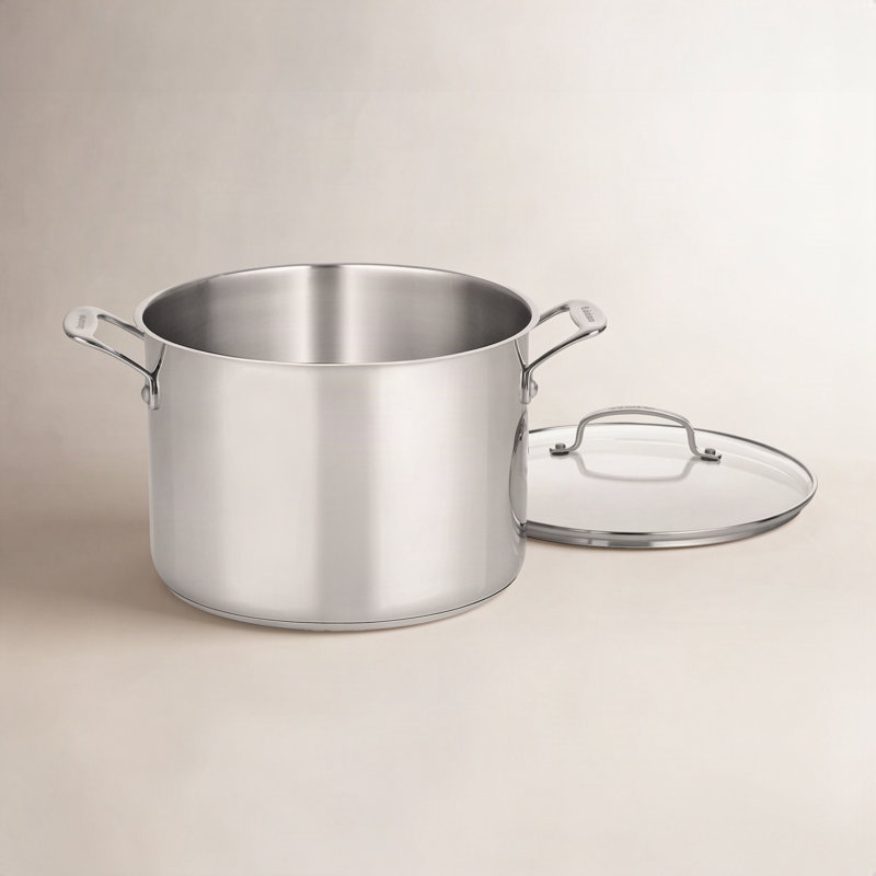 Cuisinart Chef's Classic Stainless Stockpot with Cover, 10 Qt.