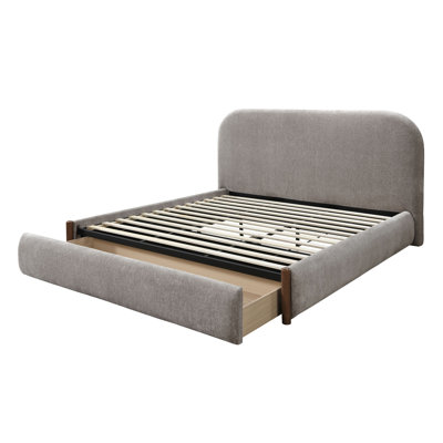 Aubriyana Bed with Storage in Gray