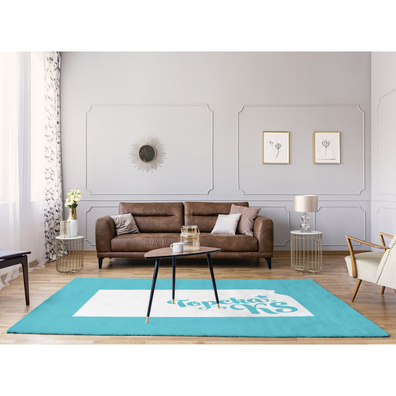 Tapis en poly-chenille topeka kansas, Rectangle 8 pi x 10 pi