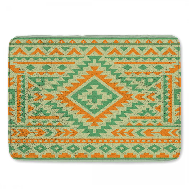 Tapis de bain Southwestern, 34in W x 21in L