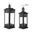 2-Piece Metal Lantern Candle Holder Set