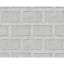 Cotton Geometric Area Rug in Gray