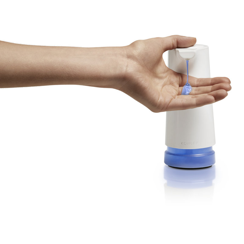 Soap & Lotion Dispenser, White