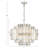 12 Light Polished Nickel Chandelier