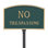 Weather Resistant Garden Sign