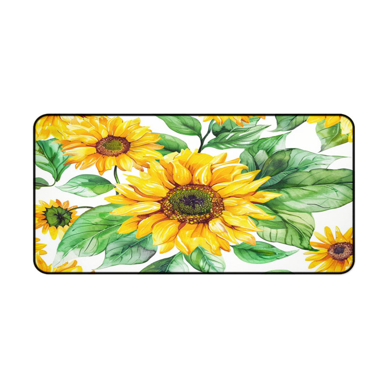 Polyester Desk Pad, 14.4x12.1
