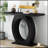 Mirod Stylish Modern Console Table with Egg-Shaped Base,Enhanced Stability and Durability,Sleek Design-1797149235