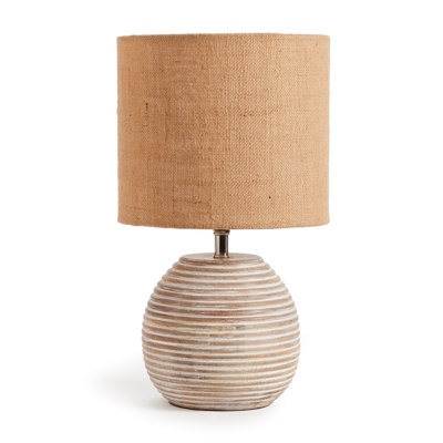 Lampe de table blanche 16 po Lerah