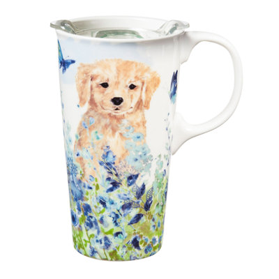 Cypress Home Ceramic Travel Mug