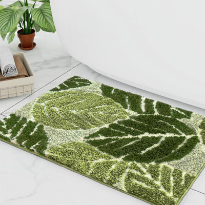 Avreet Microfiber / Microsuede Non-Slip Bath Mat
