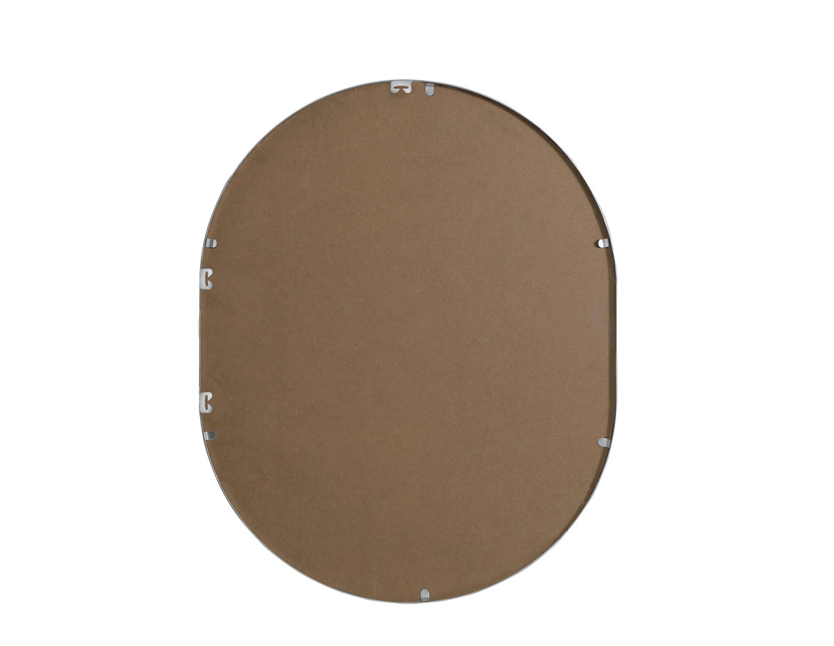Sabine Accent Mirror, Silver, 30" x 24"