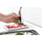Single Handle Kitchen Faucet With Pull Out Sprayer - 360° Rotatable High-arc, 3 Water Modes