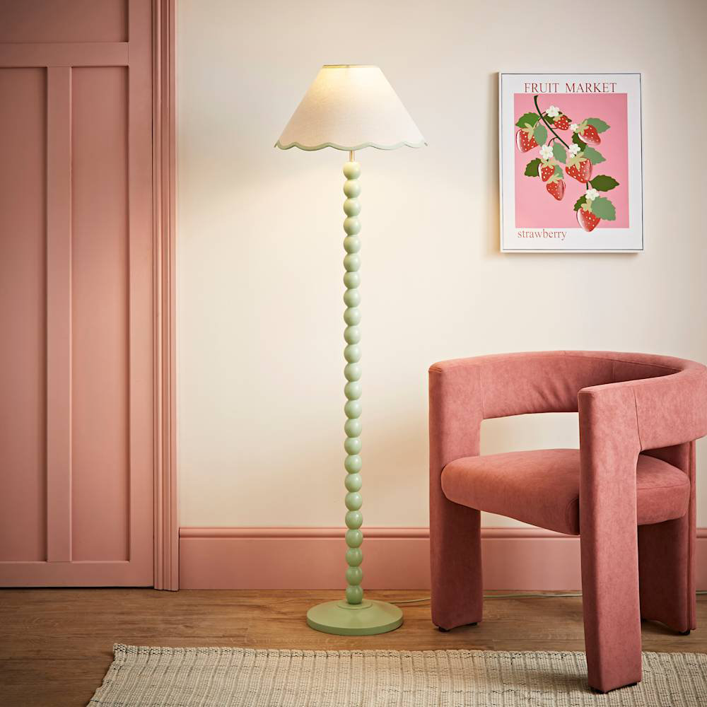 Bobbles 144cm Traditional Floor Lamp