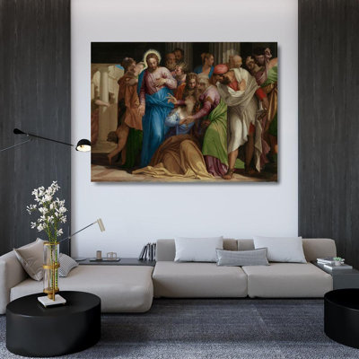 Astoria Grand Veronese, Paolo Gallery Wrapped Canvas Art Titled: The Conversion of Mary Magdalene