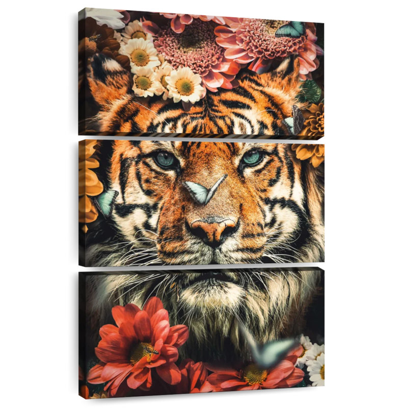 Brampt WK Tiger, 38" H x 24" W