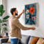 Study in Bloom Botanical - Wrapped Canvas-731514339-731514350