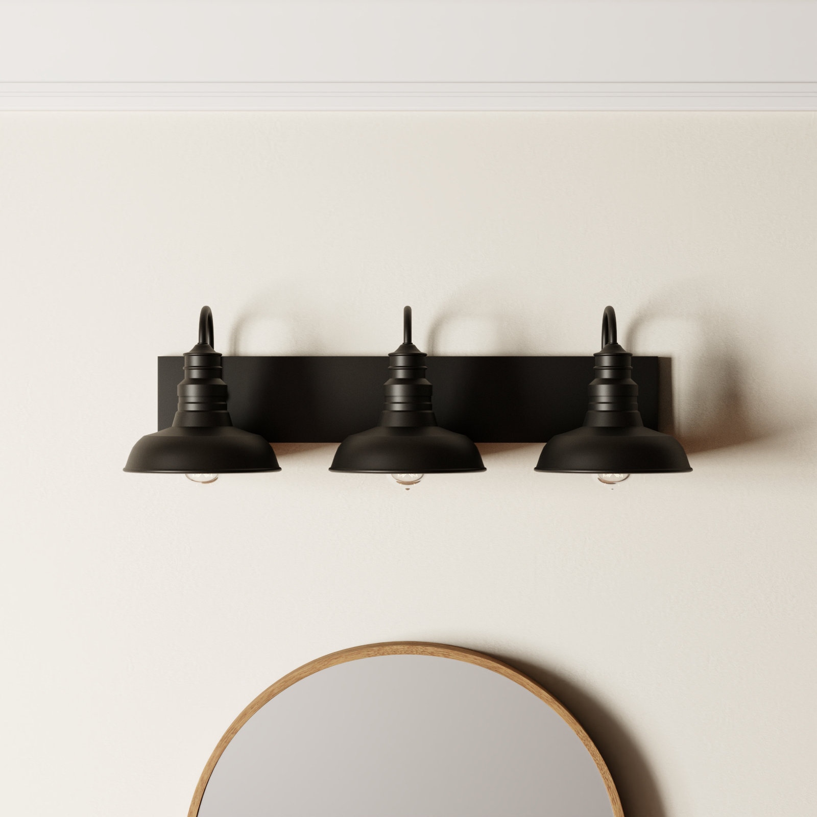 Hale 3 Light Dimmable Vanity Light