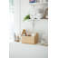 Rangement Yamazaki avec poignée en bois-1258359683