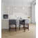 Beeley Upholstered Counter Stool with Solid Wood Frame