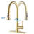 KISRAIS Pull Down Kitchen Faucet with and with Soap Dispenser-70956595