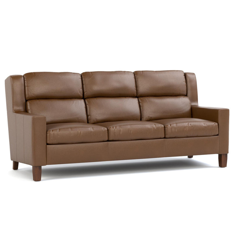 Woodlands Track Arm Sofa, Selvano Bark