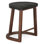 Hampton Upholstered Stool with Solid Wood Frame