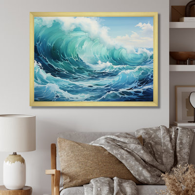 Amberlynn Antartica Frozen Ocean Rhythms I, reproduction d'art sur toile