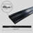 Black 16.4ft x1.26in x 0.43in Peel And Stick Molding Trim