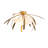 Dahlia 2 - Light Semi Flush Mount-57281957