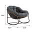 Chaise berçante d'extérieur en rotin, chaise berçante inclinable-9160652