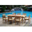 Breanna Outdoor 7 - Piece Teak Dining Set-852248170
