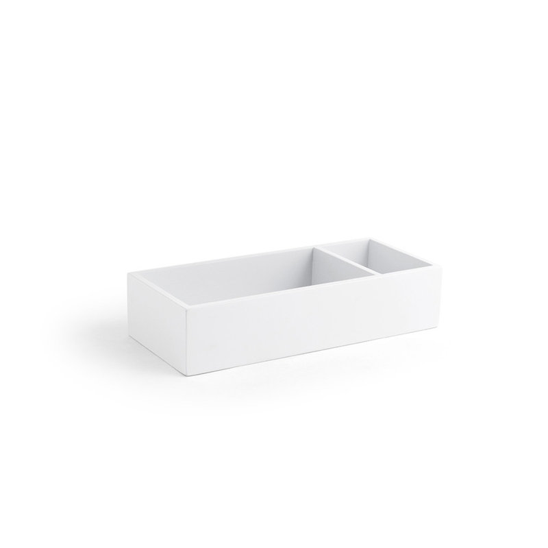 Plateau pour accessoires de salle de bain New York, Neige
