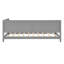 Lit de jour simple en bois L 79,8 po x l 41,9 po x H 30,7 po, style élégant-483642887-483642905