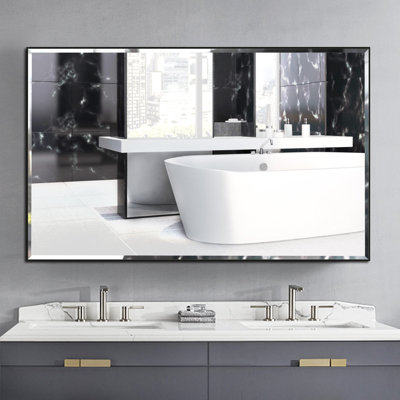 Miroir mural biseauté Reflections Sleek