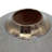 7" Bronze And Gray Ceramic Round Table Vase
