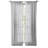 Erial Modern Geometric Lace Semi-Sheer Rod Pocket Elegant Curtain Panel-752695103-752695098