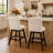Cyrus Swivel Upholstered Stool-1089046703-1089046700