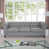 Faux cuir gris est en rupture de stock sélectionné