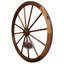 Décoration murale roue de chariot Oreanda-160699285