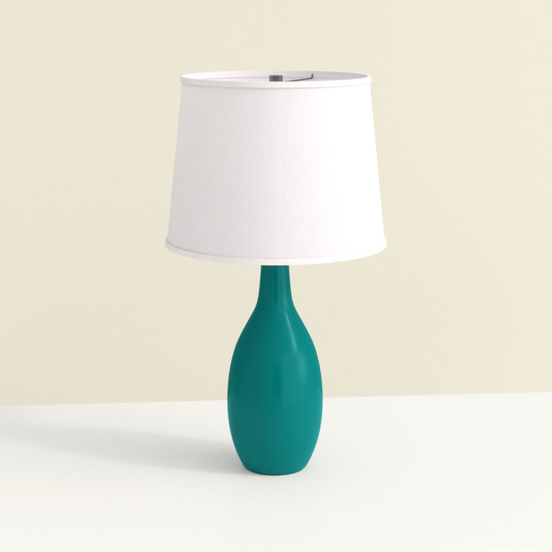 Lampe de table standard Abdiasis, Turquoise